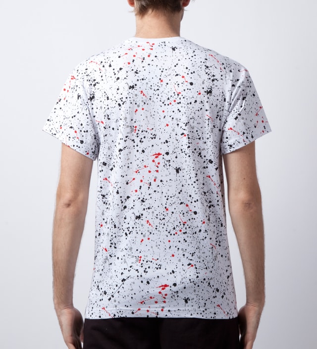 paint splatter t shirt