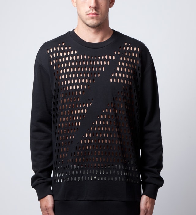 lightning bolt pullover