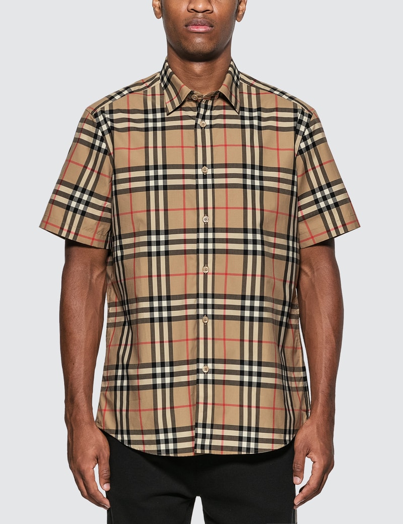 Burberry Vintage Check Short Sleeve Shirt Hbx 
