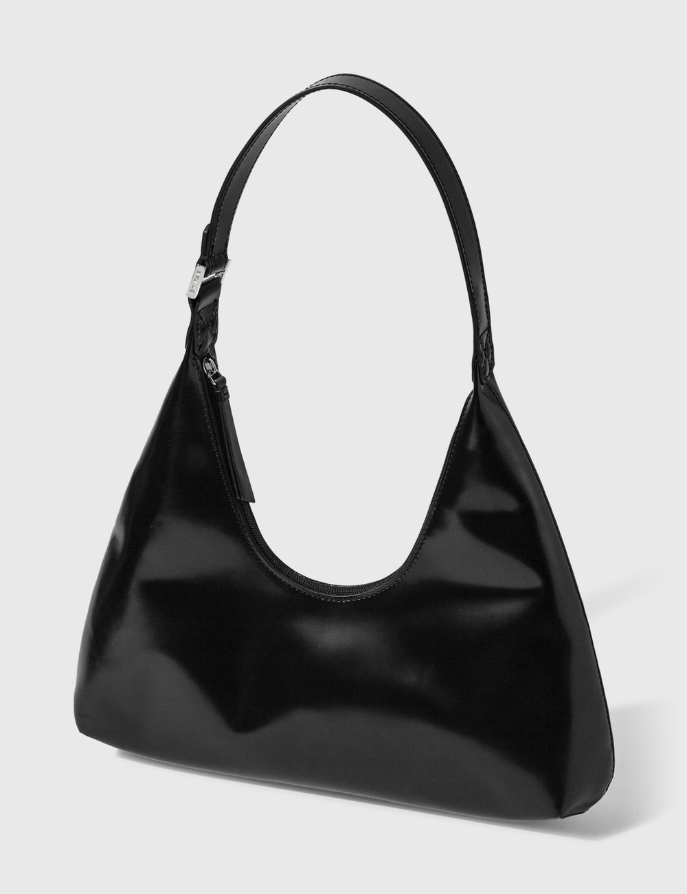 by far black amber bag