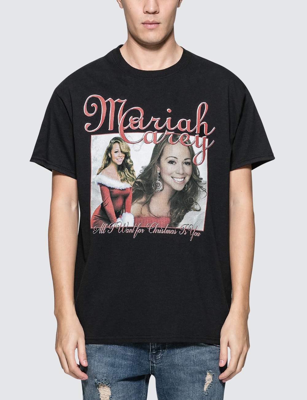 mariah carey glitter shirt