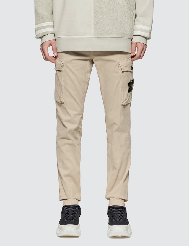 stone island slim fit cargo pants