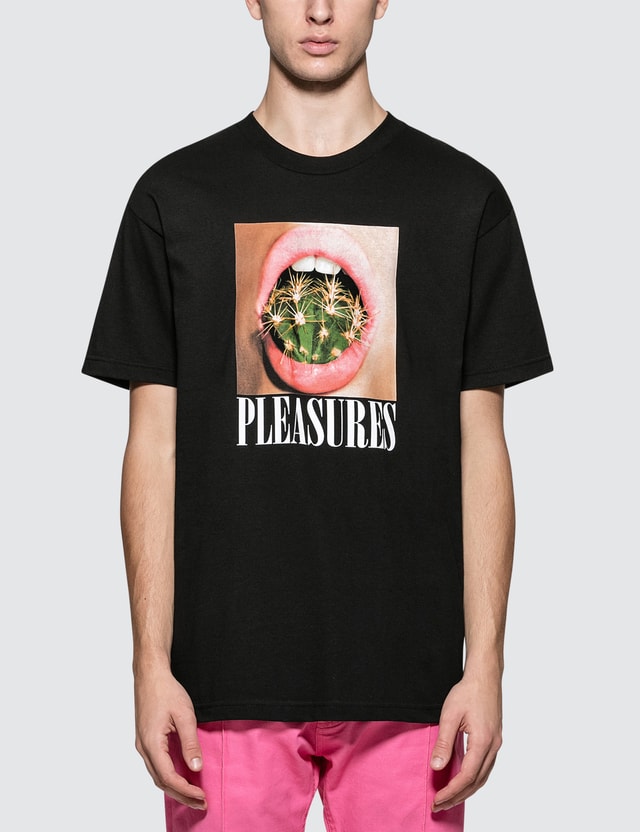 pleasures chainsmoker striped shirt