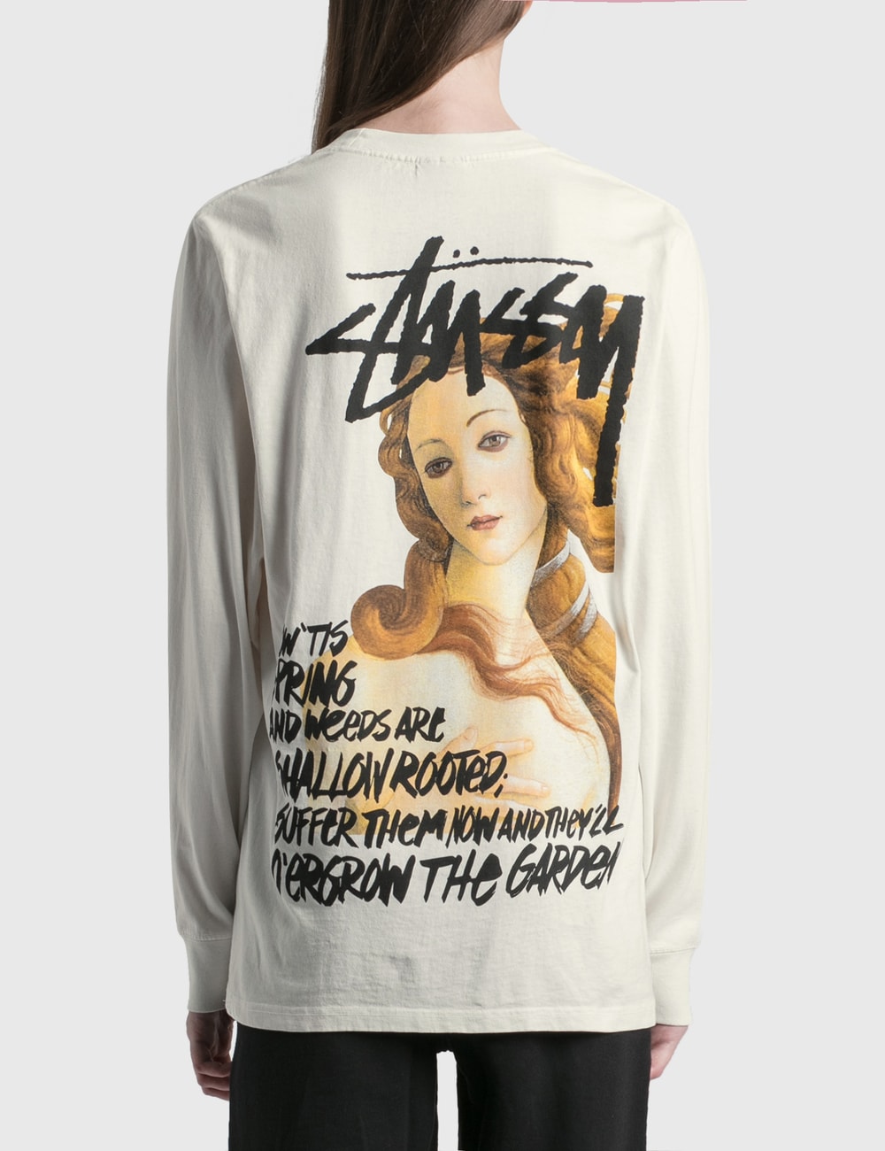 stussy spring weeds tee