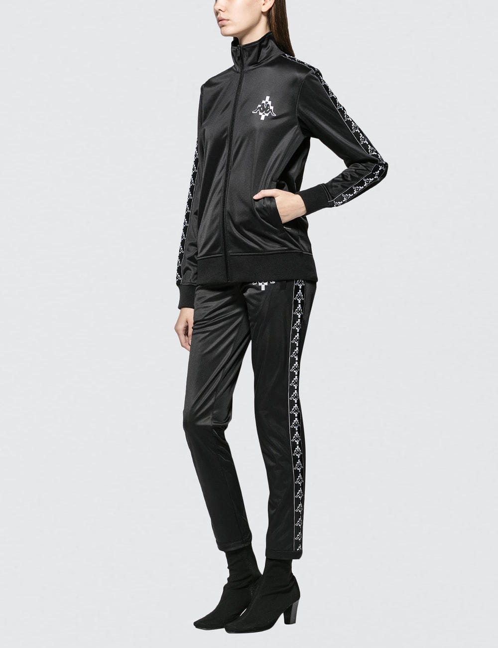 marcelo burlon x kappa track pants