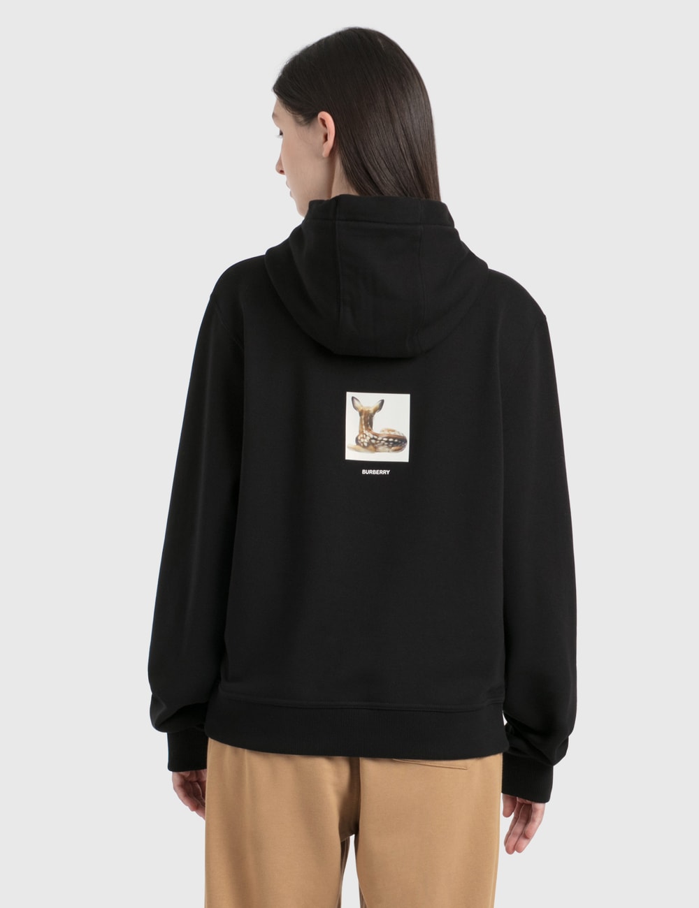 burberry deer sweater