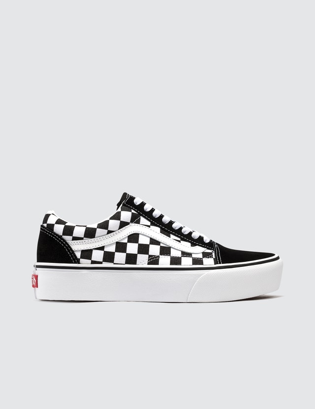 vans checkerboard platform old skool