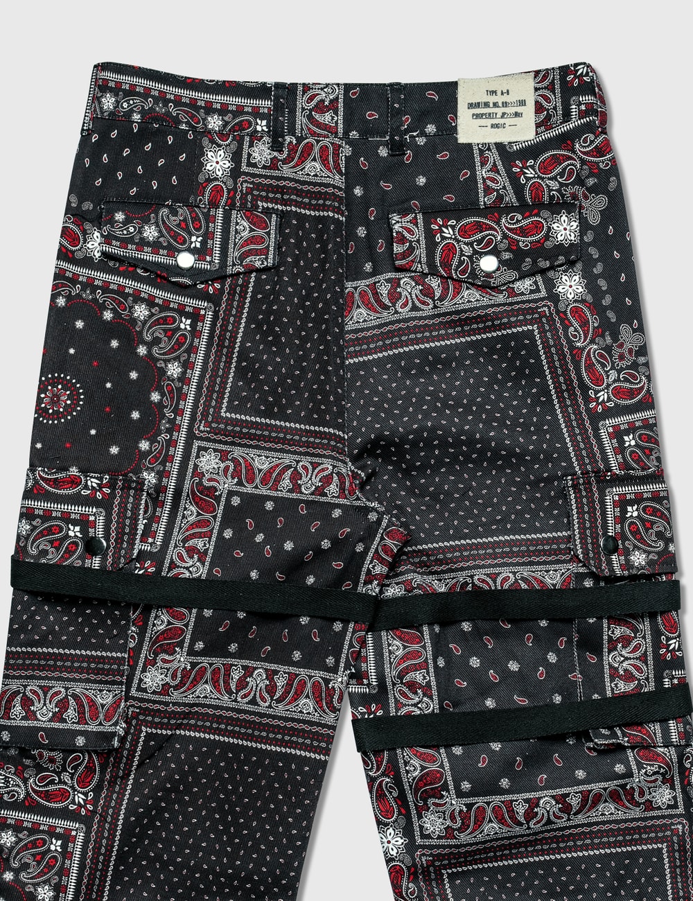 paisley cargo pants