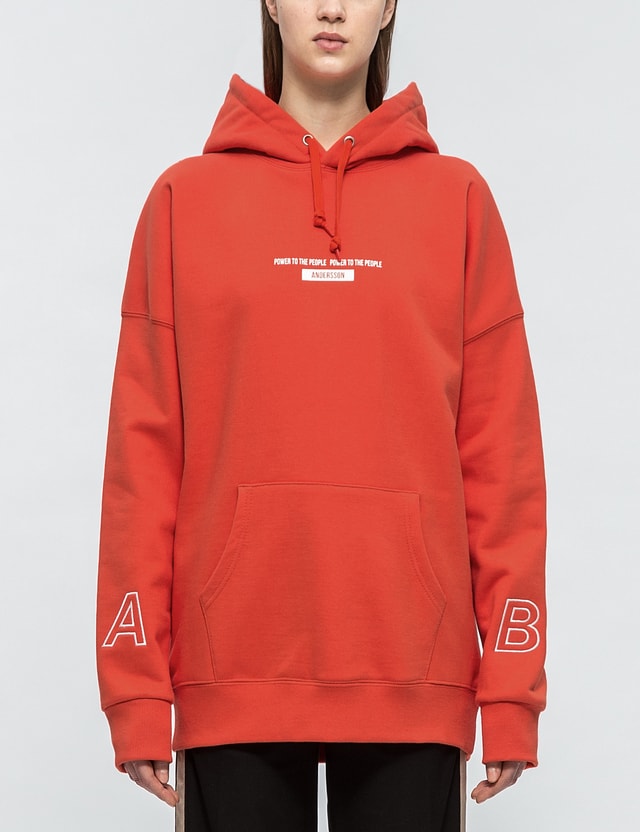 Andersson Bell - Unisex Arch Logo Embroidery Hoodie | HBX