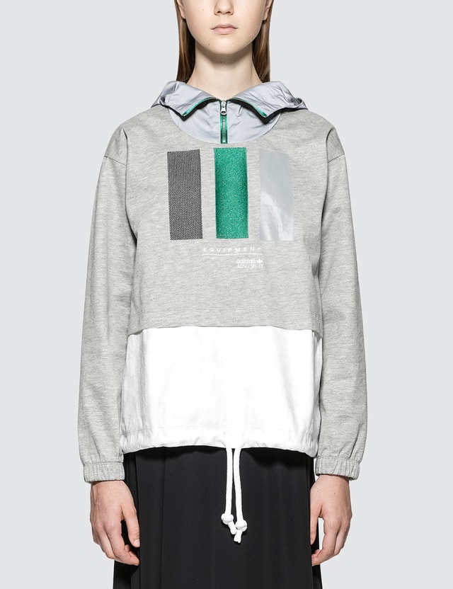 adidas pullover windbreaker