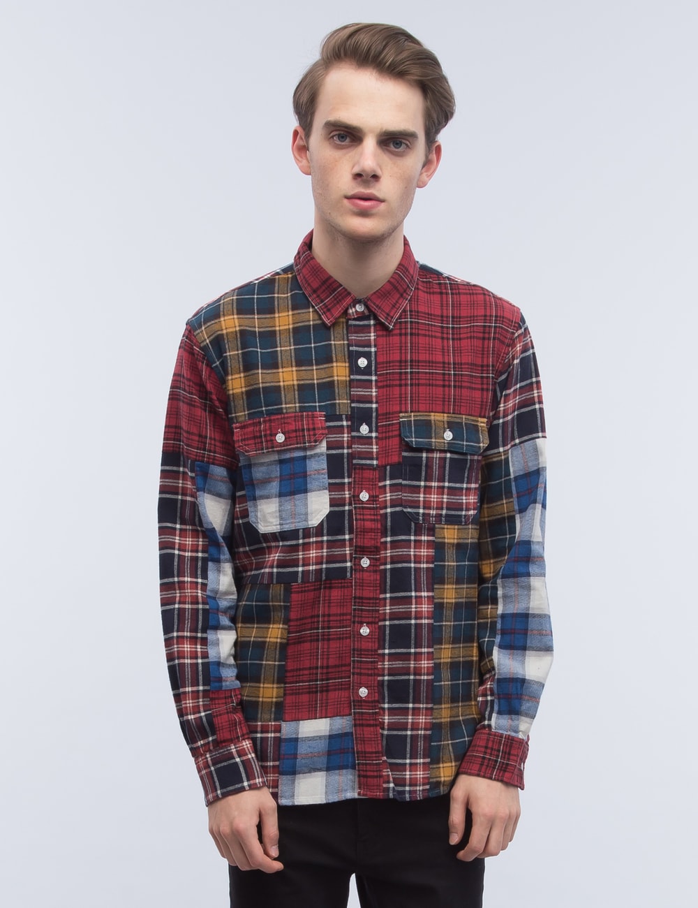 stussy lawrence plaid shirt