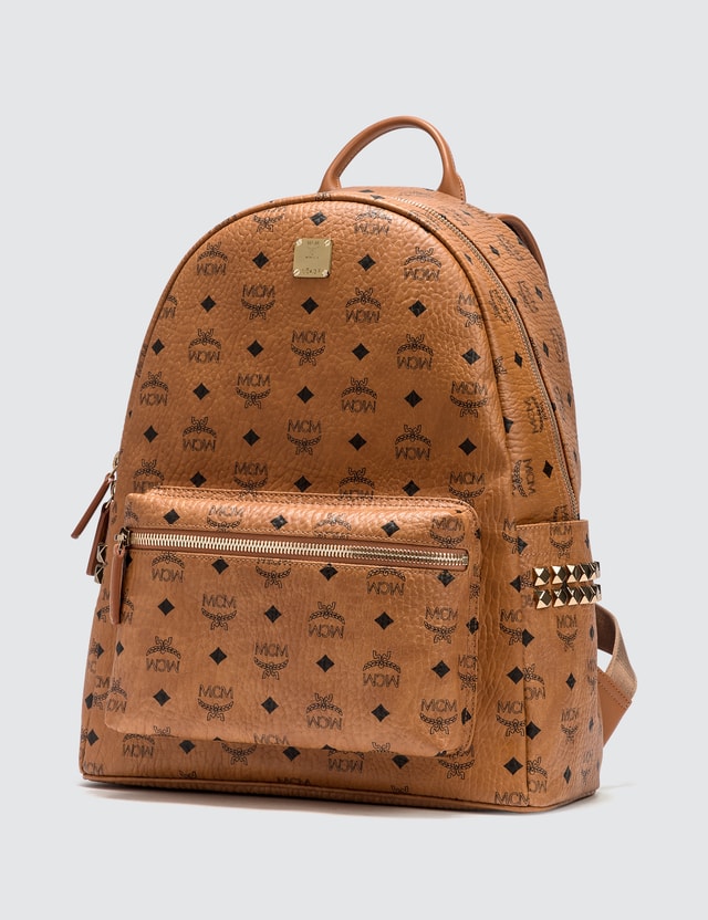 stark side studs backpack in visetos