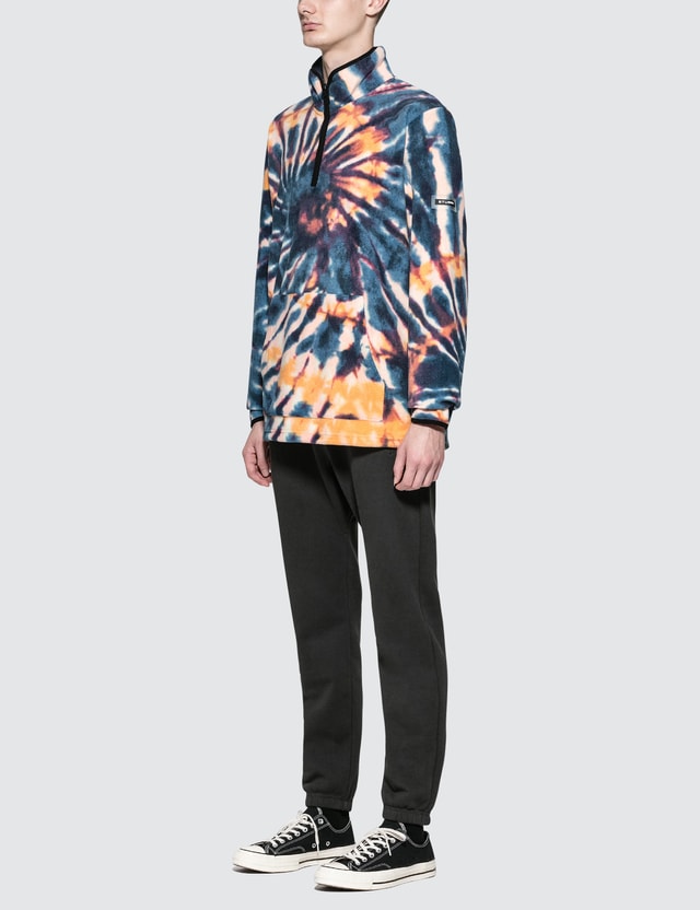 Download Stussy - Tie Dye Polar Fleece Mock | HBX