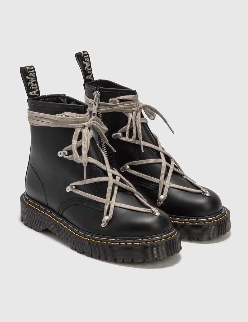 doc marten x rick owens