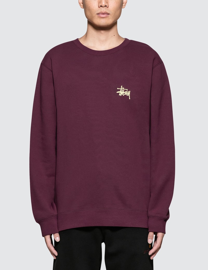 basic stussy crewneck