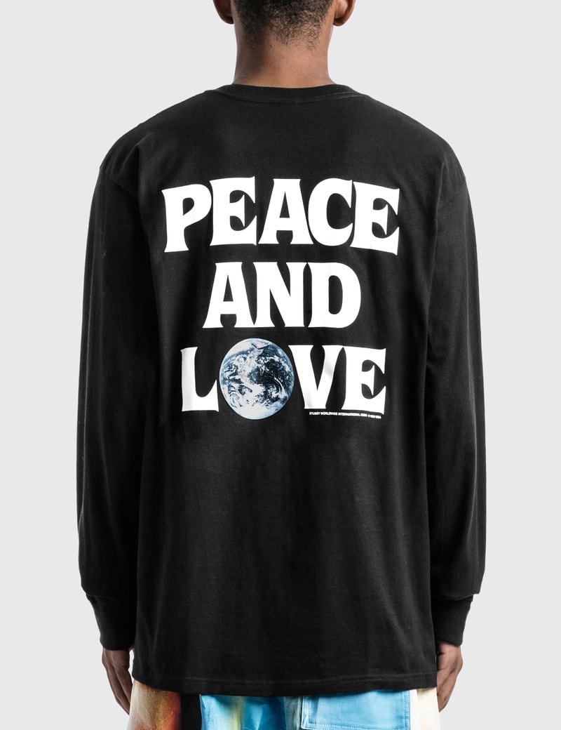 stussy love and peace