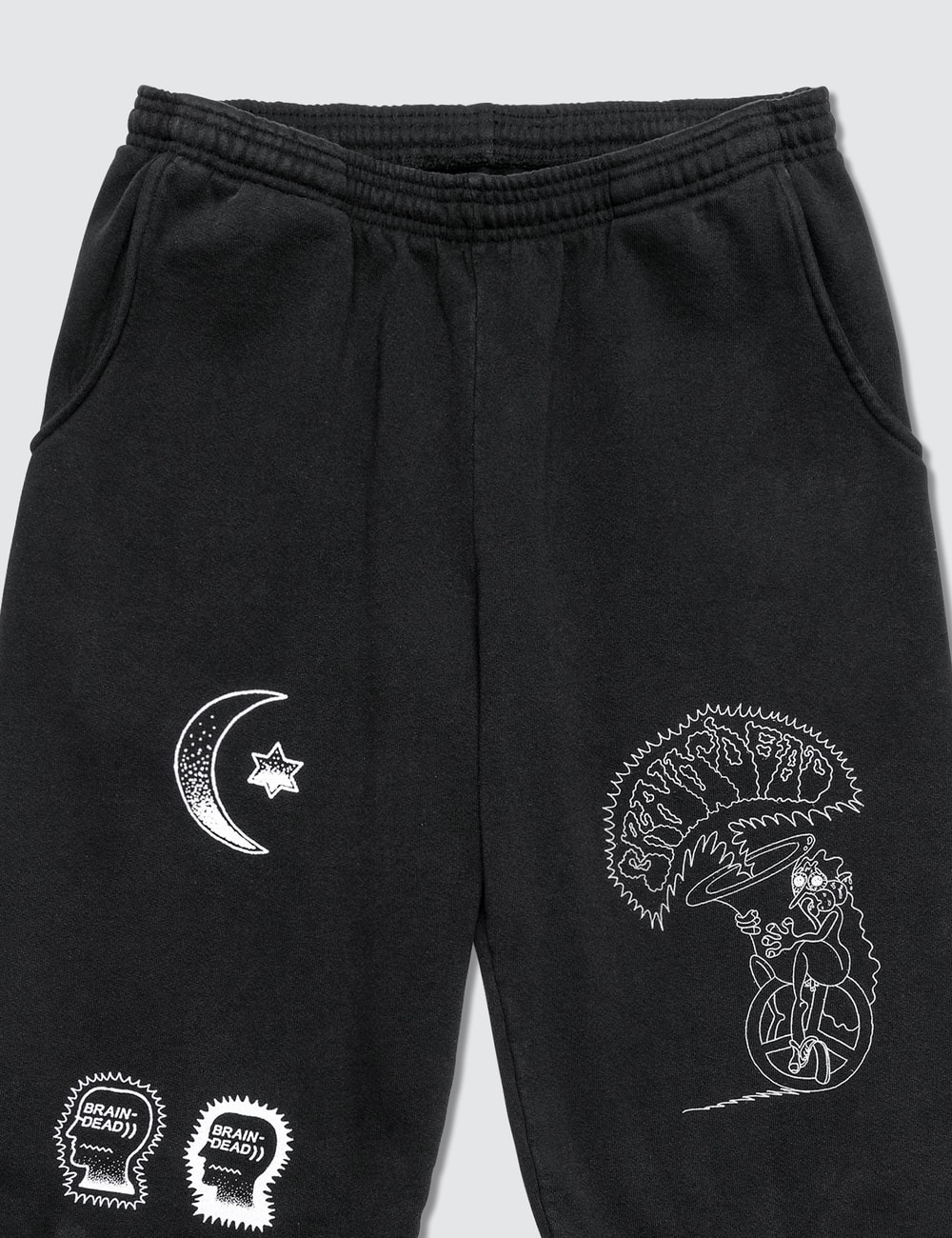 brain dead gustavo sweatpants