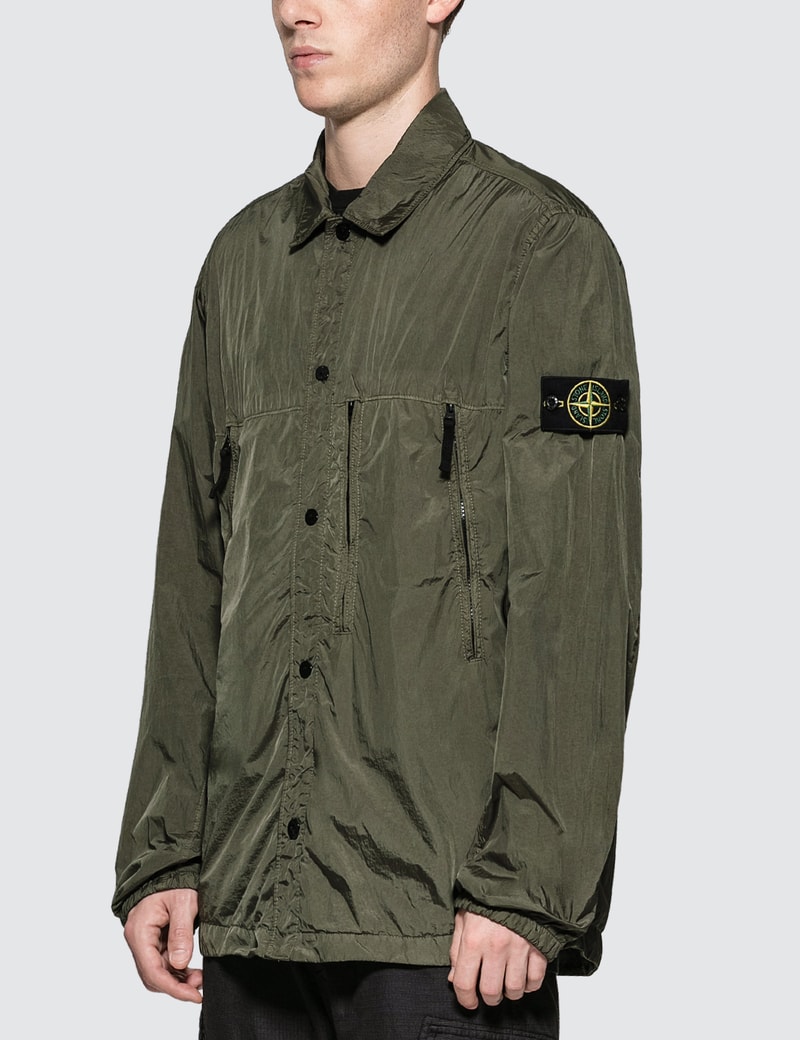 mens stone island over shirt
