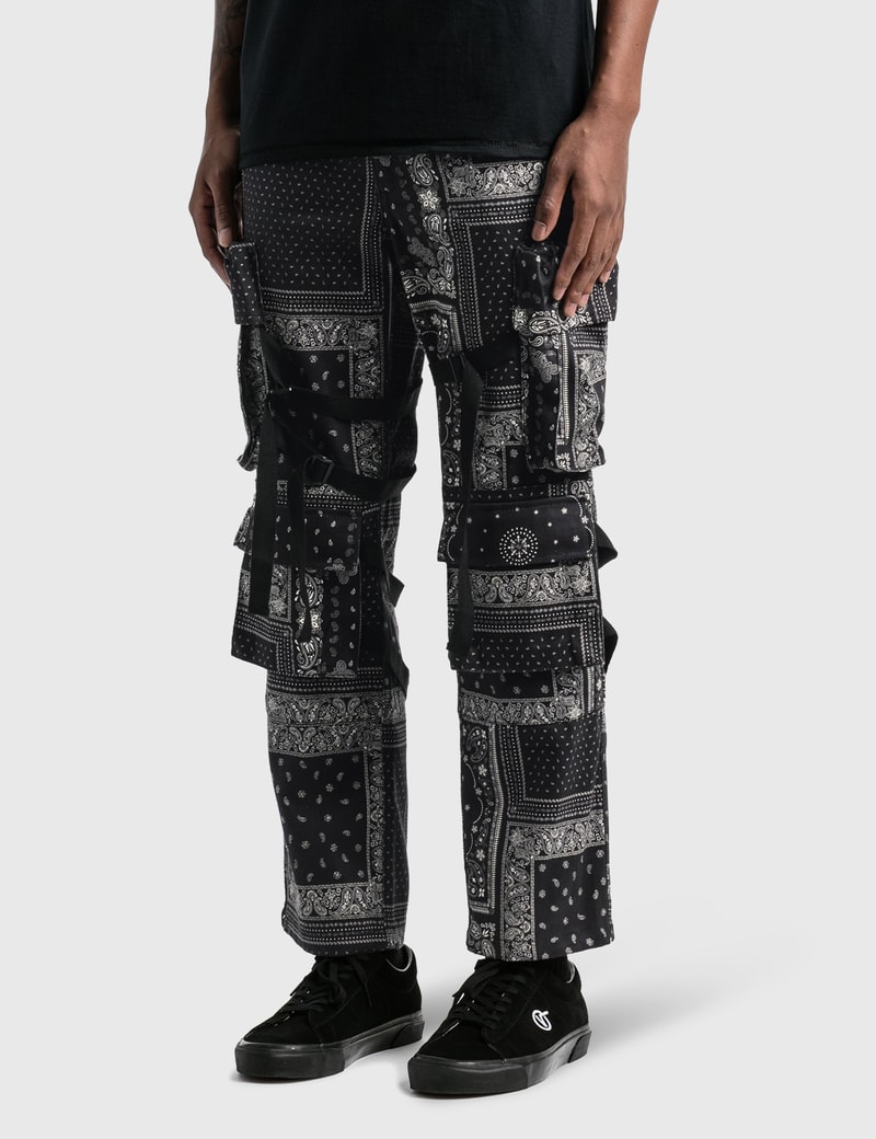 paisley cargo pants