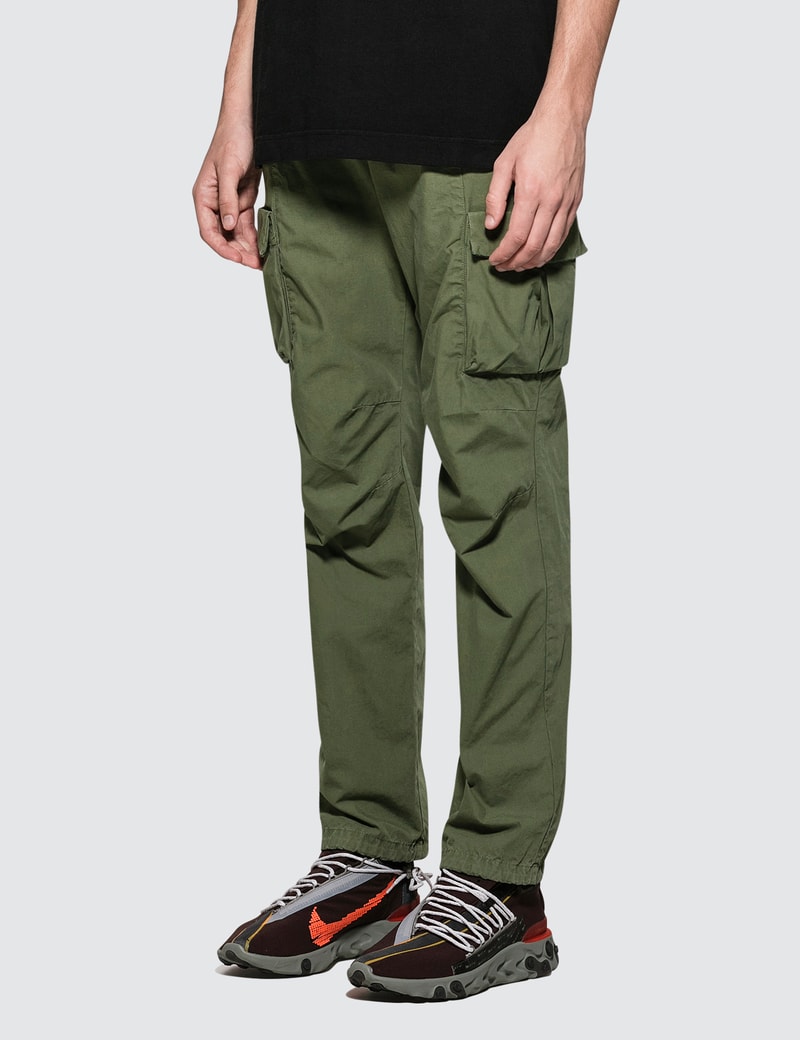 john elliott cargo pants olive