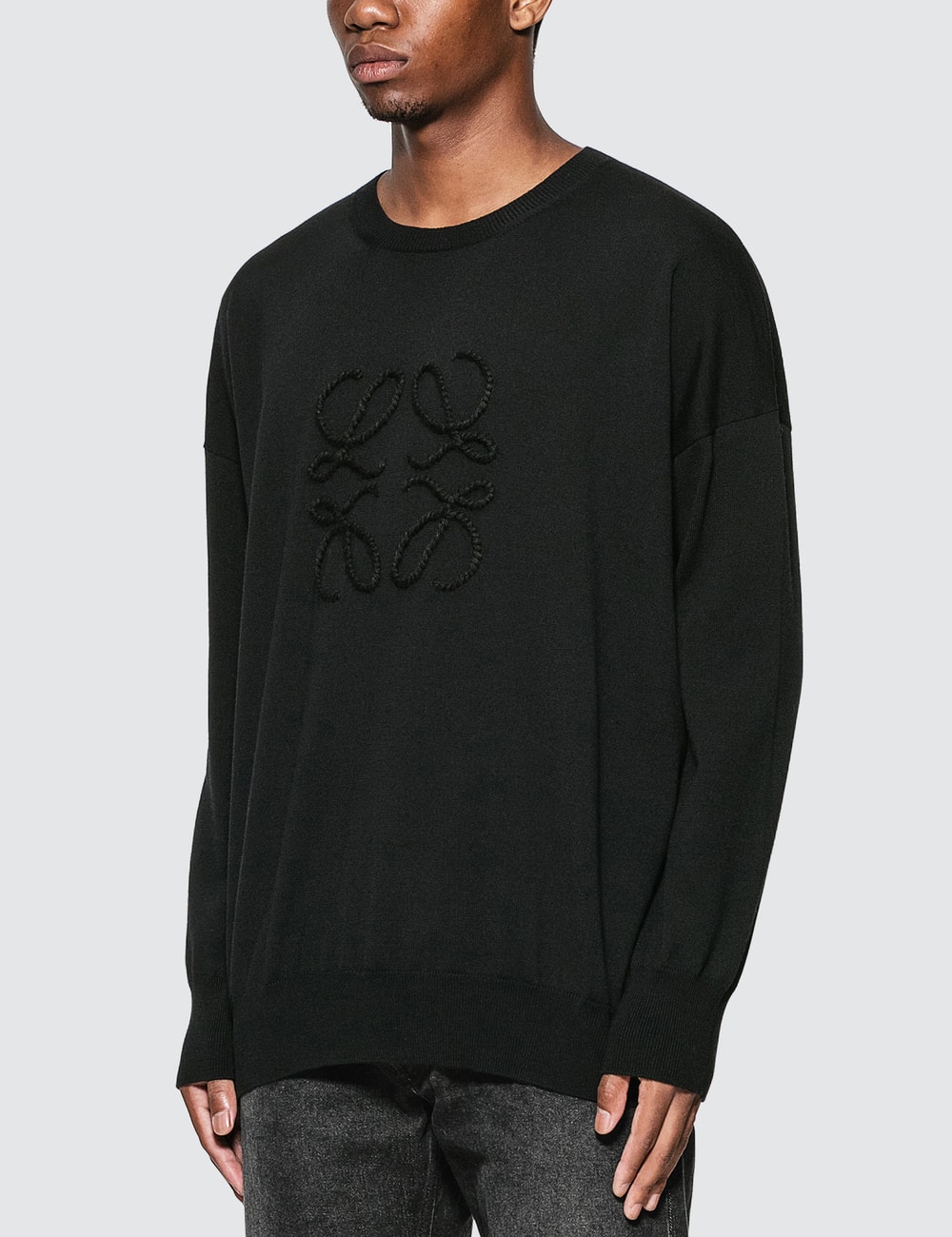 loewe stitch sweater