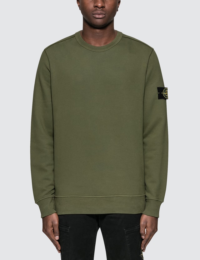 stone island brown sweatshirt