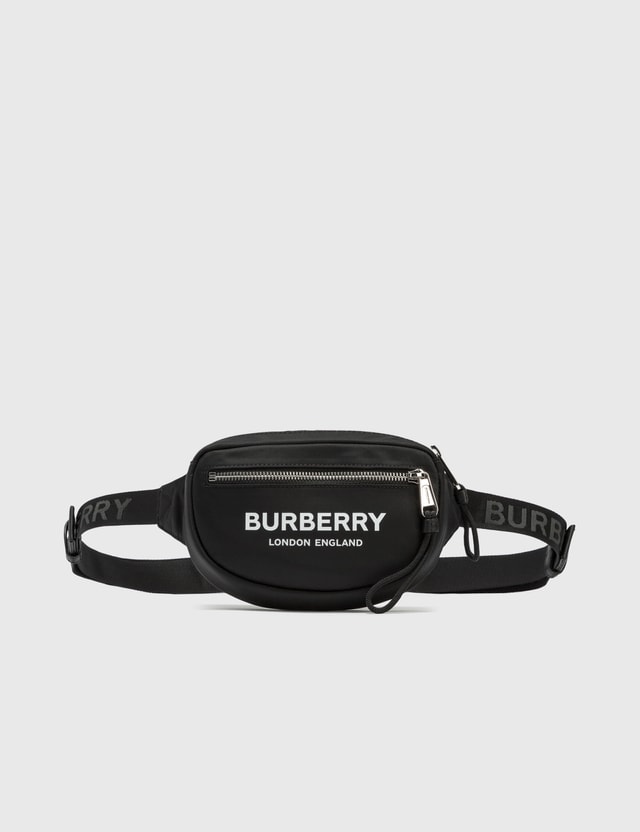the medium rucksack in logo print econyl