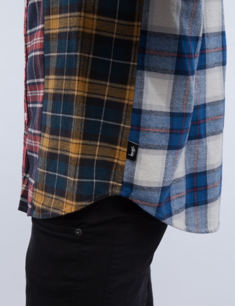 stussy lawrence plaid shirt