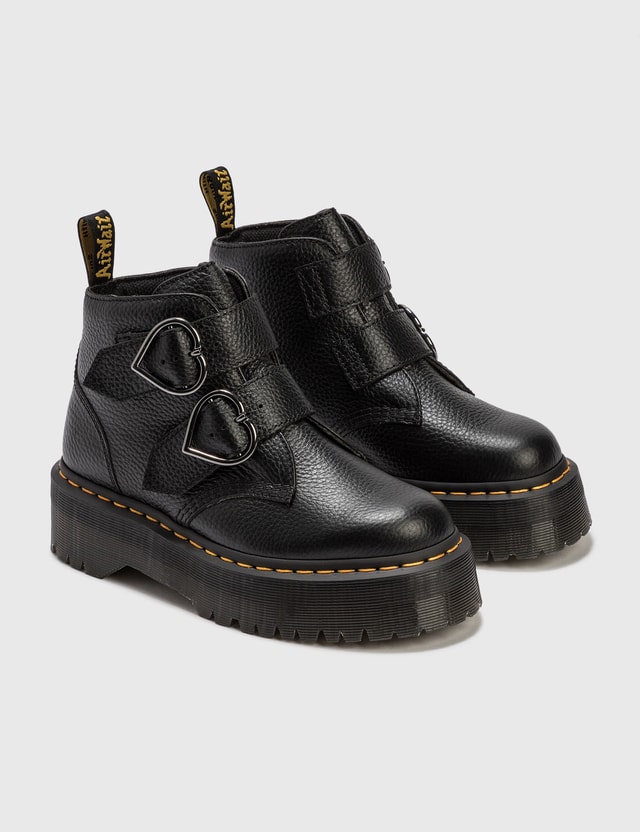 Dr. Martens - Devon Heart Leather Boots | HBX