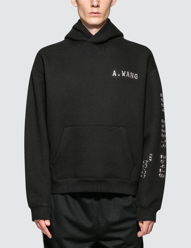 alexander wang credit card sweatshirt
