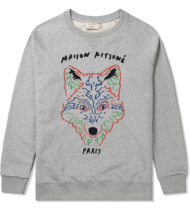 crewneck maison kitsune