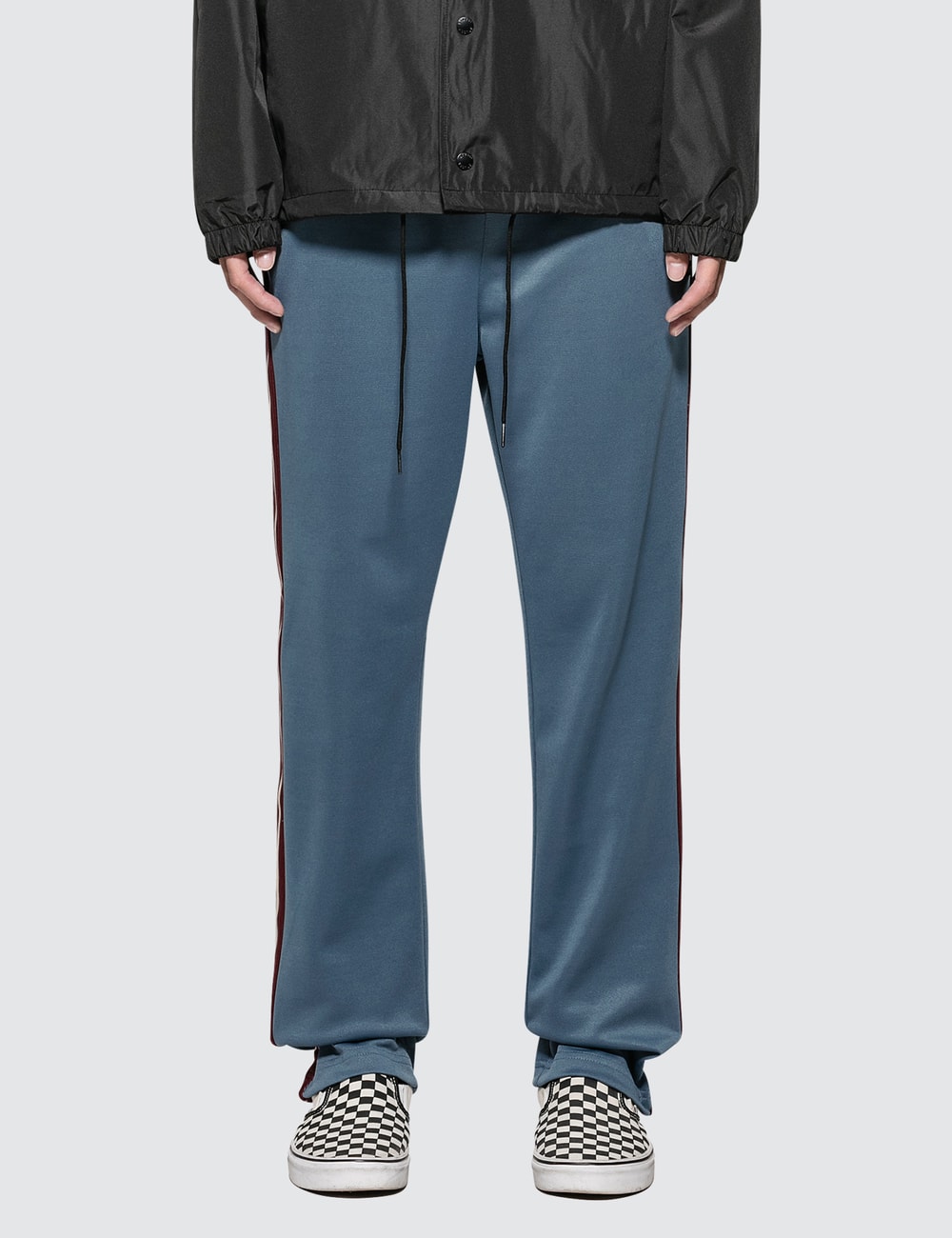 stussy poly track pants