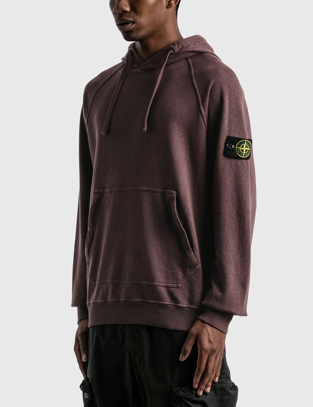 stone island brown sweatshirt