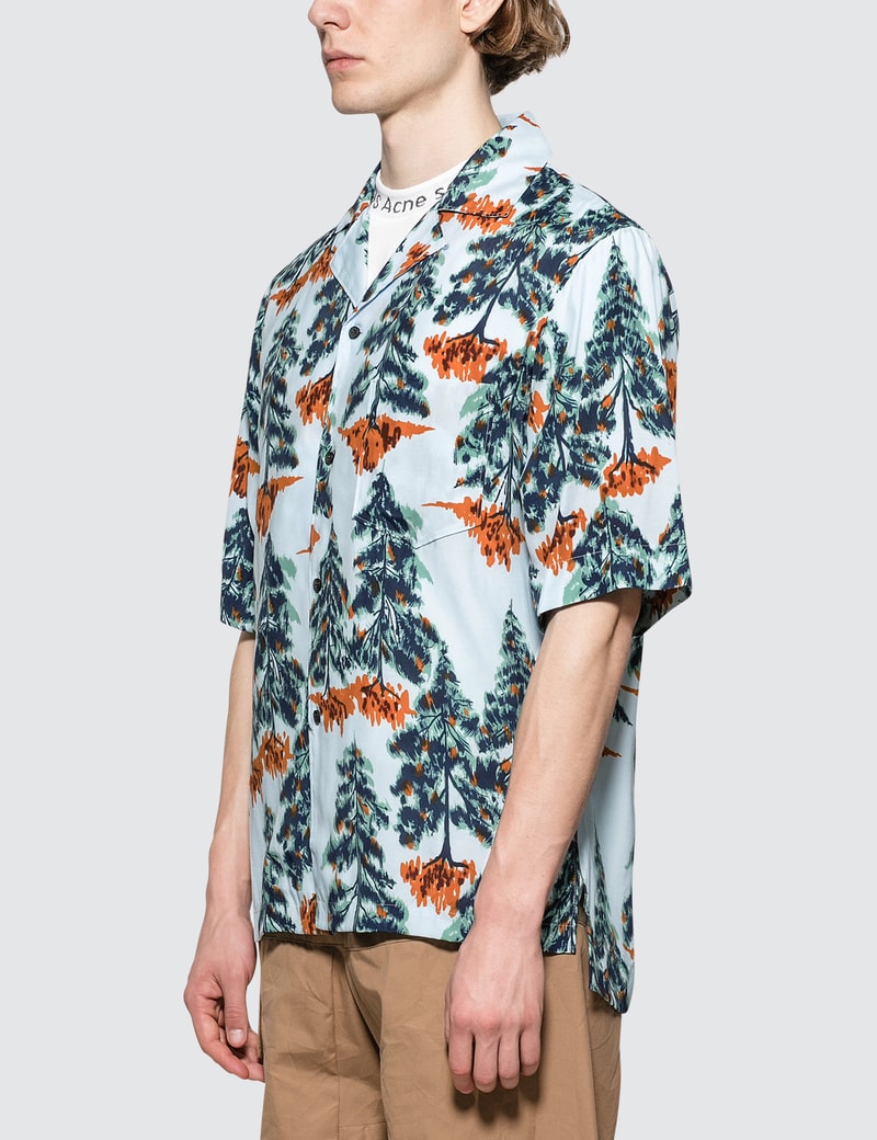 acne studios simon plant vacation shirt