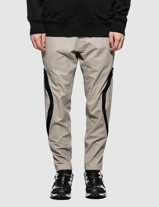 stone island grey track pants