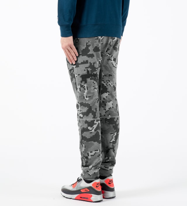 camo drop crotch pants