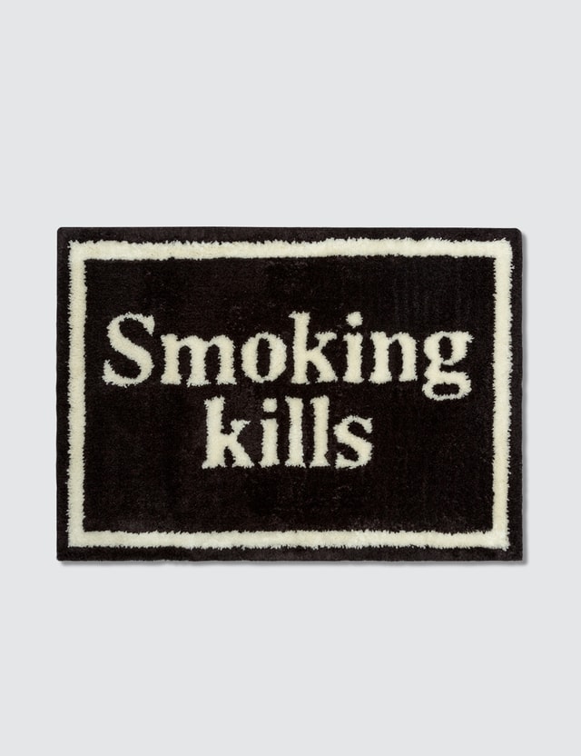 #FR2 - ”Smoking Kills” Rug | HBX
