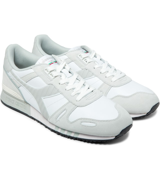 DIADORA - White Titan Leather L/S Shoes | HBX