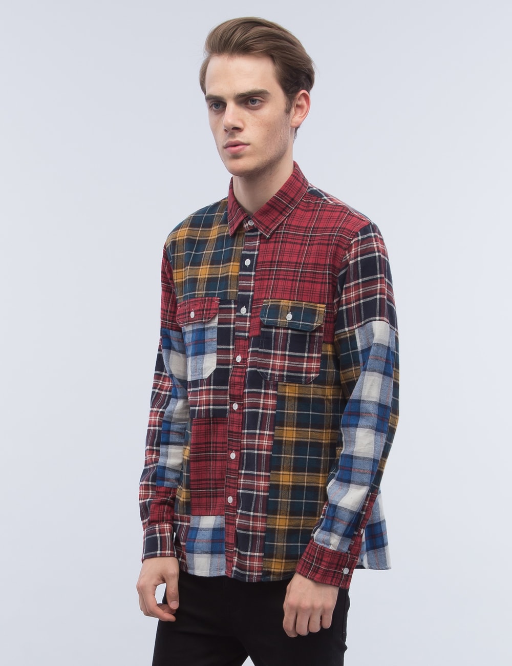 stussy lawrence plaid shirt