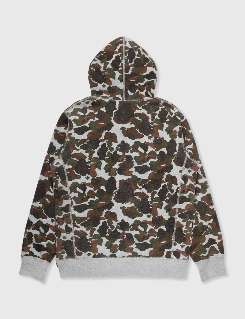 camo box logo hoodie