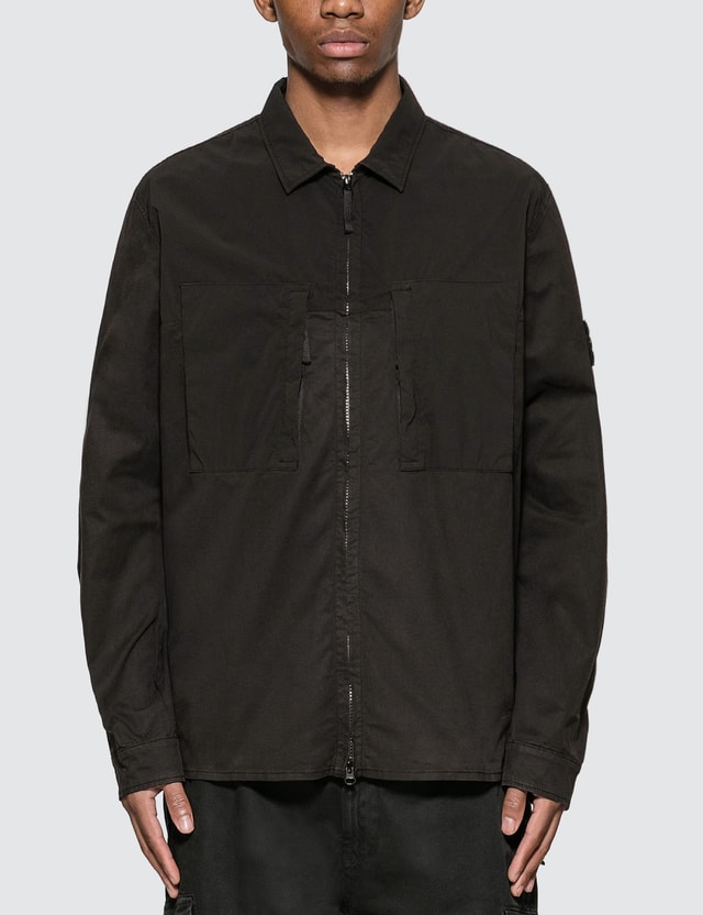 twill overshirt