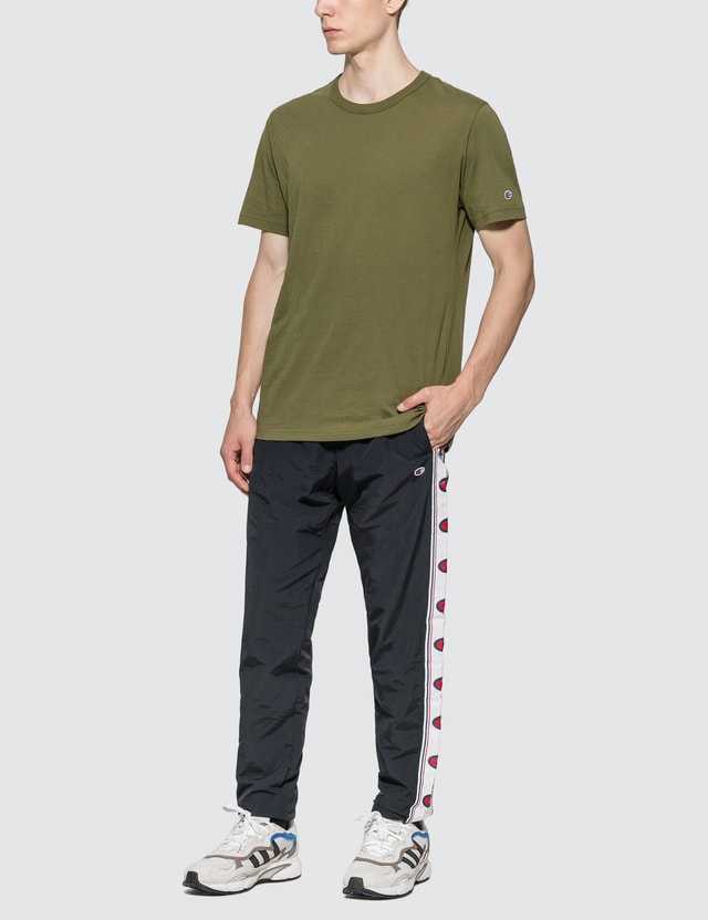 champion reverse weave elastic cuff pants