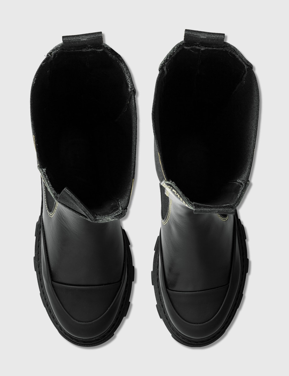 calf high chelsea boot