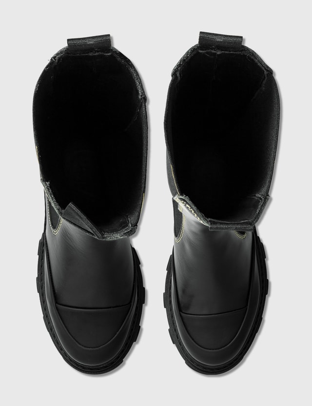 ganni smooth calf