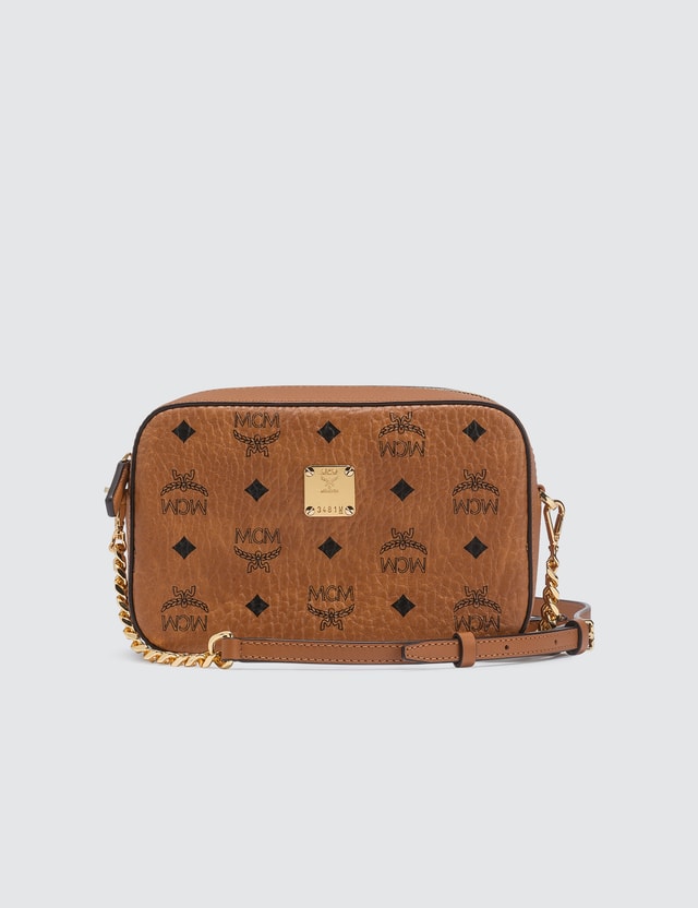 MCM Small Crossbody Bag in Visetos Original HBX