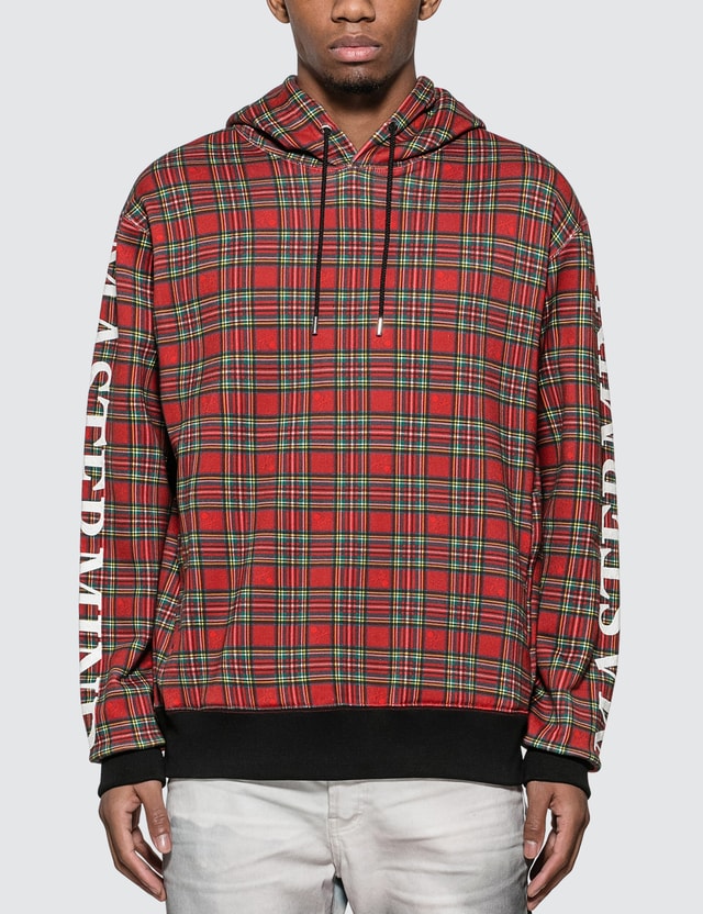 mastermind world check plaid shirt jacket