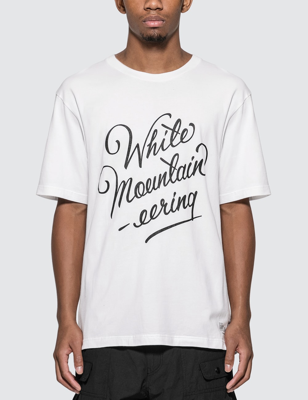 White Mountaineering Logo Print Tshirt HBX