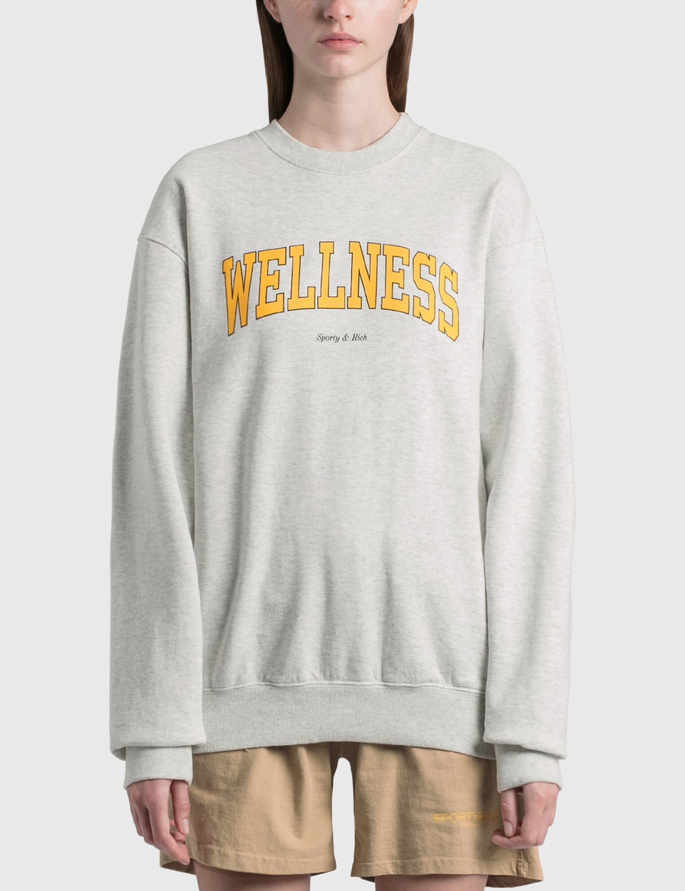 sporty and rich wellness sweatshirt