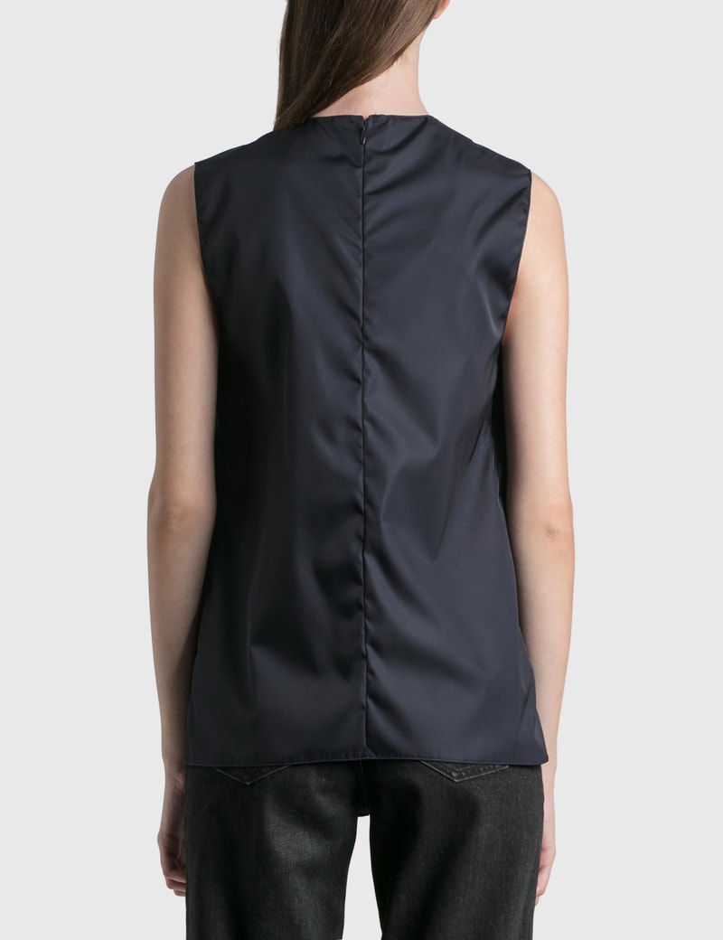 prada re nylon gabardine top