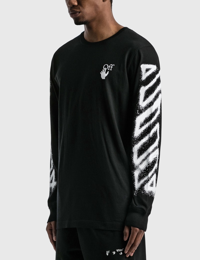 Off-White - Spray Marker Long Sleeve T-shirt | HBX